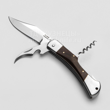 Нож Складной Хищник (Х12МФ, Венге)