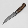 Нож МТ-18 (Дамасская сталь, Стаб. Карельская береза) 3