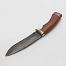 Нож Скиф (ХВ5-Алмазная сталь, Дерево, Мельхиор) 3