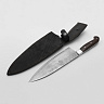 Нож Шеф-повар №1 (Дамасская сталь, Венге, Цельнометаллический) 2