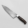 Нож Шеф-повар №1 (Дамасская сталь, Венге, Цельнометаллический) 1
