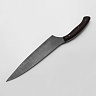Кухонный нож "Шеф-Повар № 13" (Дамасская сталь, Венге, Цельнометалличекий) 2