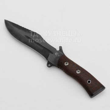 Нож Армейский цельнометаллический (Сталь У8, Венге)