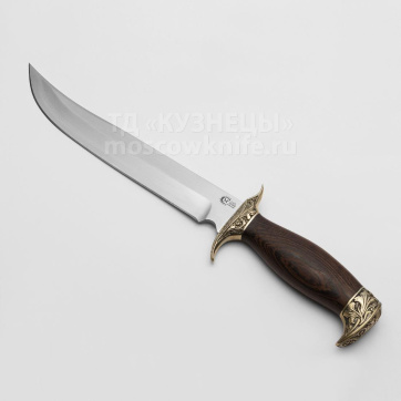 Нож Шайтан (Х12МФ, Венге, Мельхиор)