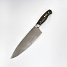 Кухонный нож "Шеф" МТ-42 (95Х18, Бубинго, Цельнометаллический) 1