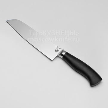 Нож Кухонный Сантоку (95Х18, Граб )