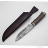 Нож Беркут (Дамасская сталь, Венге, Литье) 2
