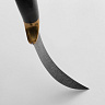 Филейный нож № 1 (Дамасская сталь, Граб, Латунь) 2
