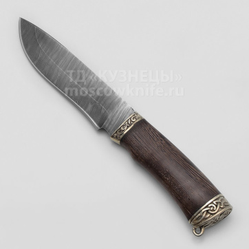 Нож Беркут (Дамасская сталь, Венге, Литье)
