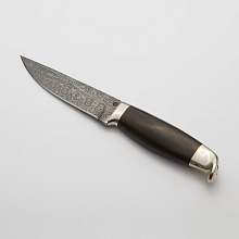 Нож Финский (Дамасская сталь, Граб)