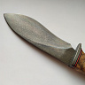 Нож В-7 (Булатная сталь, Гарда Дамасская сталь, Кап. Ореха) 3