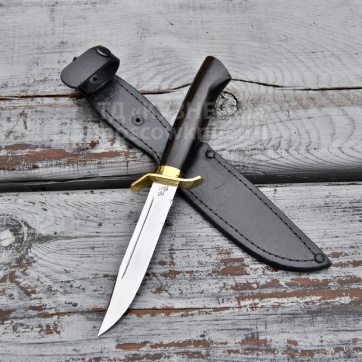 Нож Разведчика (95Х18, Латунь, Граб )