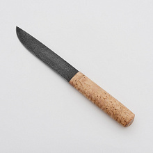 Якутский нож большой (Дамасская сталь, Карельская береза)
