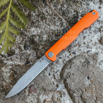 Складной Авиационный Нож Next (Сталь К110, G10, оранжевый)