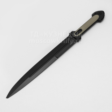 Нож FIERCE BLACK S/W (Сталь D2, рукоять полимер)