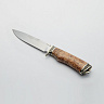 Нож Пехотный (M390, Карельская береза, Мельхиор) 1