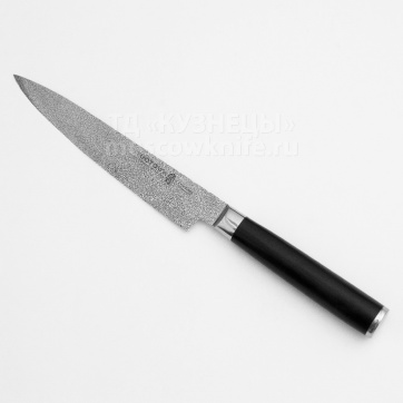 Нож овощной TG-D3 (Сталь: обкладки нержавеющий дамаск, центр VG10, рукоять G10)