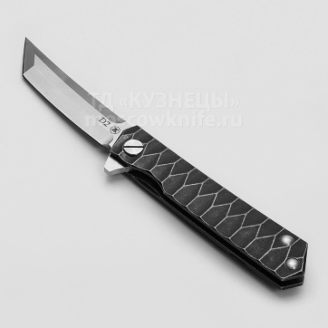 Нож Складной 003 (Сталь D2, Титан, Подшипник)