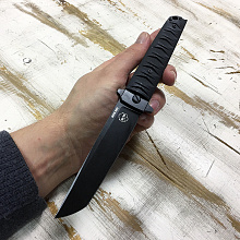 Нож Badyuk-Tanto (Бадюк Танто) black/blackwash (D2, G10)