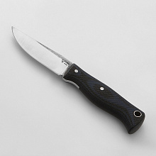 Нож Волчёнок (N690, микарта, насечка, ножны - кайдекс)