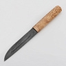 Якутский нож большой (Дамасская сталь, Карельская береза) 3
