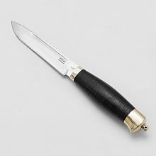 Нож Финка МТ-63 (95Х18, Кожа, Мельхиор)
