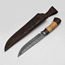 Нож Осётр (Дамасская сталь, Венге, Береста) 2