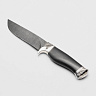 Нож Верный (Дамасская сталь, Орех, Белый металл) 1