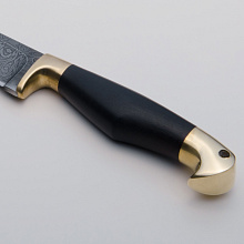 Нож Узбек (Дамасская сталь, Граб)