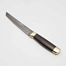 Нож Танто (Дамасская сталь, Граб, Латунь) 1