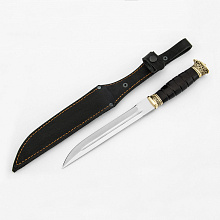 Нож Пластунский (Сталь 95Х18, Граб, Латунь)