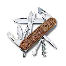 Нож Victorinox 1.3701.63L21 Climber Wood Swiss Spirit Special Edition 2021