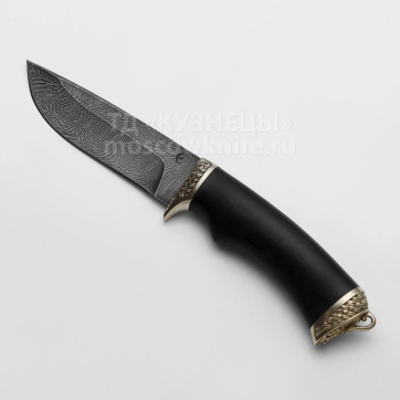 Нож Егерь (Дамасская сталь, Граб)