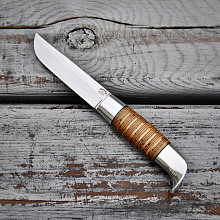 Нож Финка фронтовая (95Х18, Береста, Дюраль)