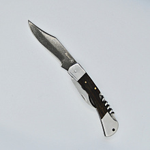 Нож Хищник (Дамасская сталь, Венге)