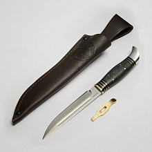 Нож Финка НКВД (Elmax, Карбон, Съемная гарда)