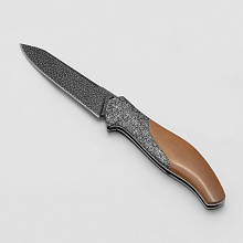 Нож Дайвер (Сложный Мозаичный дамаск,  Бивень мамонта)