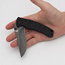 Нож OSLAVA BLACK STONEWASH MR.BLADE с клинком из стали 8Cr14MoV 7