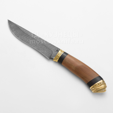 Нож Путник (Дамасская сталь, Граб)