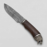 Нож Волк (Дамасская сталь, Венге. Литье) 1