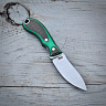 Шейный нож Оберег (N690, Микарта, насечка, ножны -кайдекс) 5