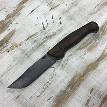 Складной нож Варяг (дамасская сталь, орех)