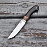 Нож Ястреб (N690,Граб,вставка-стабилизированная карельская берёза) 3