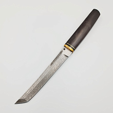 Нож Танто (Дамасская сталь, Граб)