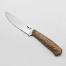 Нож кухонный (AUS-6, Орех, Цельнометаллический) 1