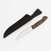 Нож "Граф Шереметьев" (N690, рукоять с накладными плашками, Орех)