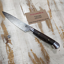 Кухонный нож "Повар-8" (D2, Венге, Цельнометаллический)