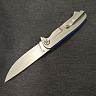 Складной нож Чиж Next (Сталь K110, G10 Синий) 6