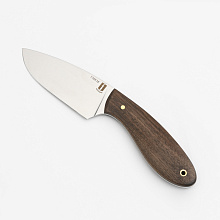 Нож "Боровик" (110X18, рукоять с накладными плашками, Орех)