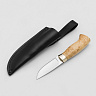 Кухонный нож МТ-66  (95Х18,  Карельская береза) 3